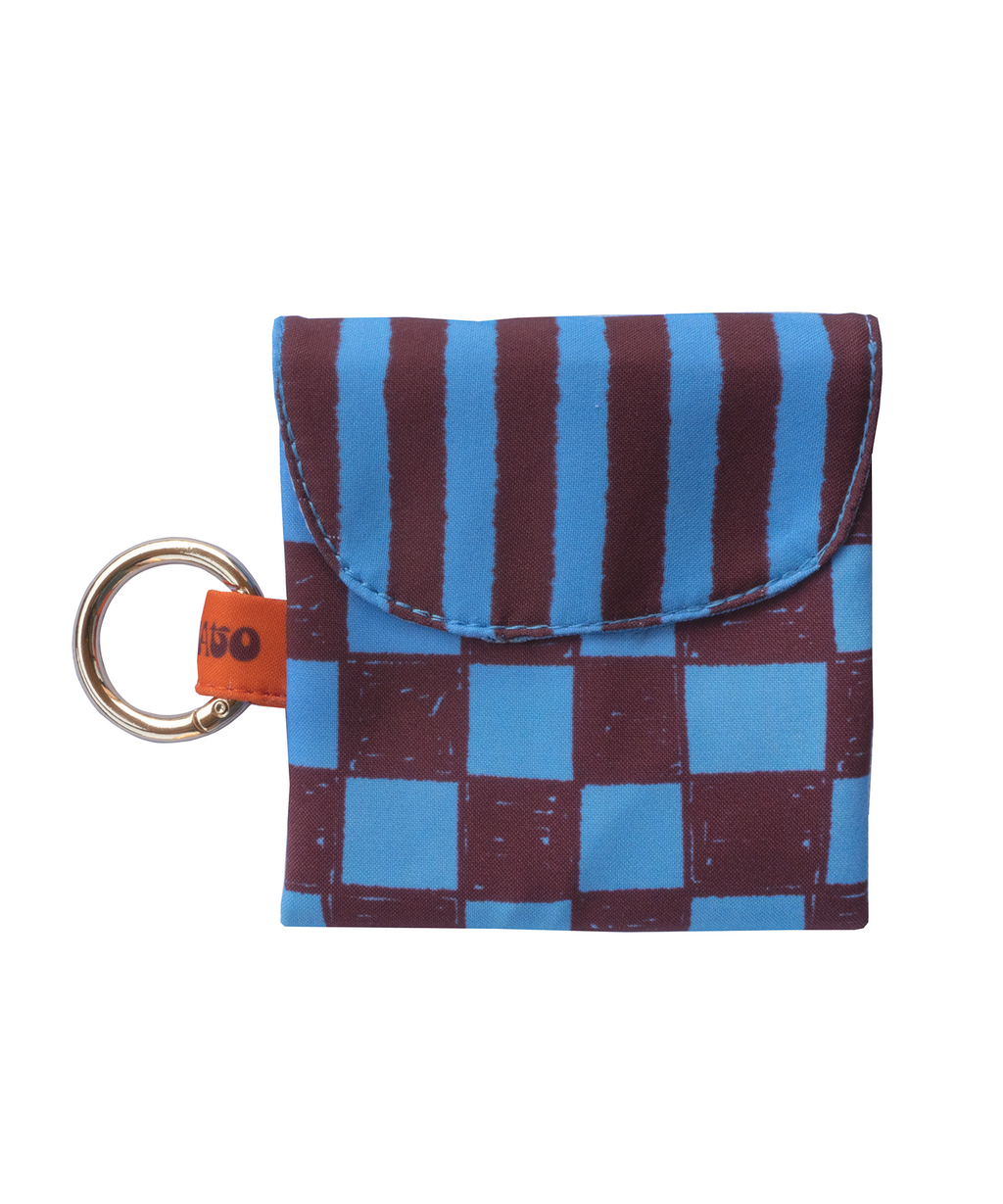 Mini billetera cuadros