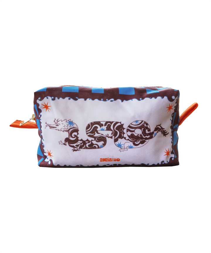 Dragón Wash Bag Blue
