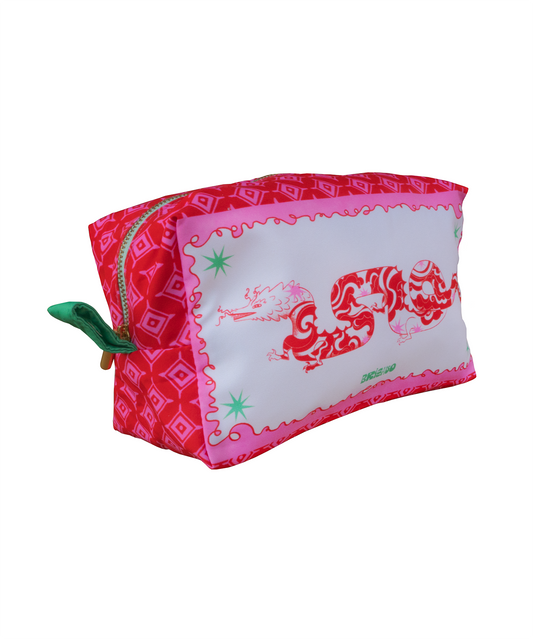 Neceser dragón rojo