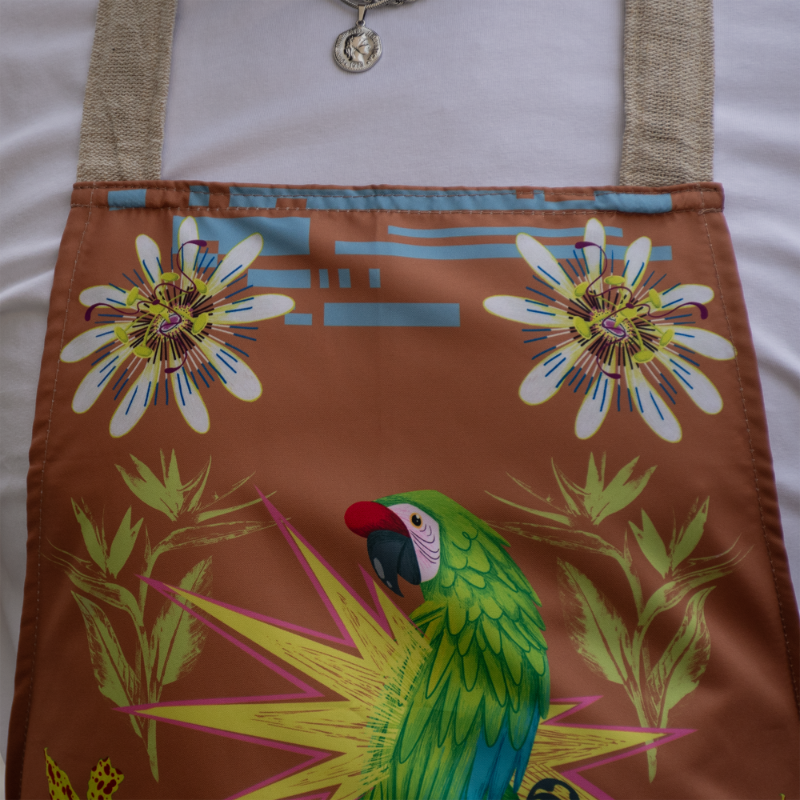 Brown Birds Kitchen Apron