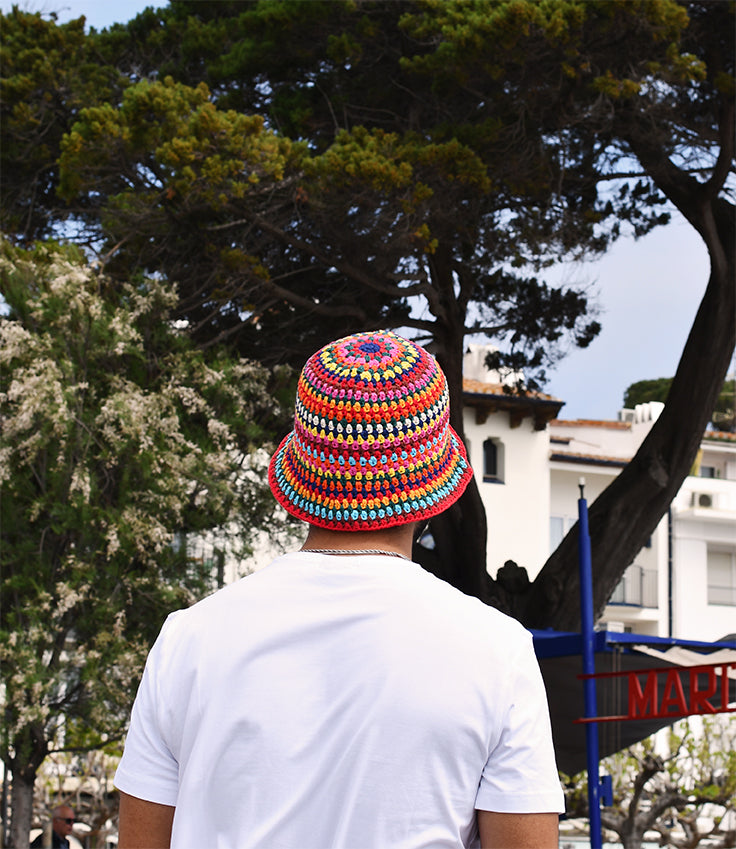 Bucket hat multicolor