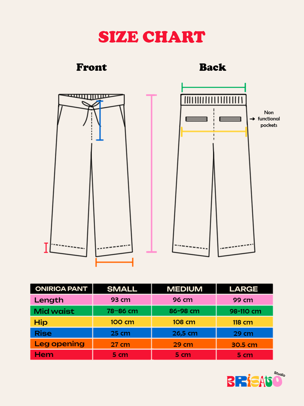 Pantalón Onírica blanco y rosa