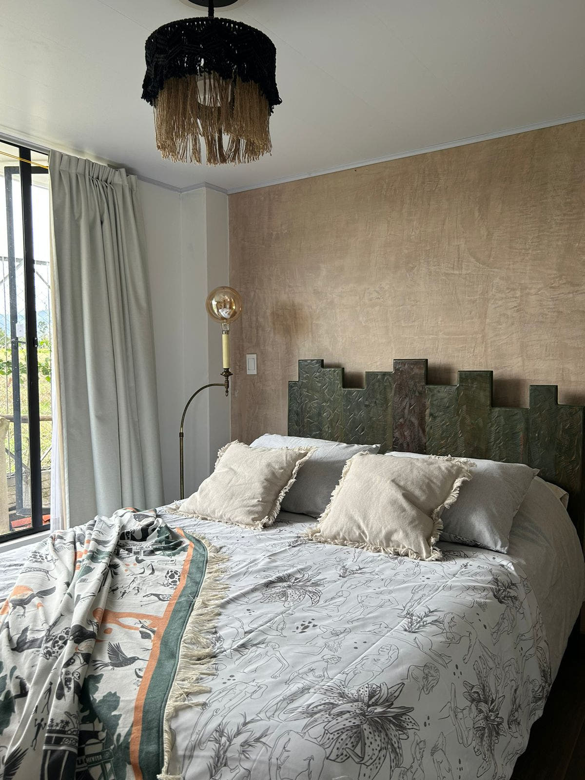 Grey Nude Duvet Cover