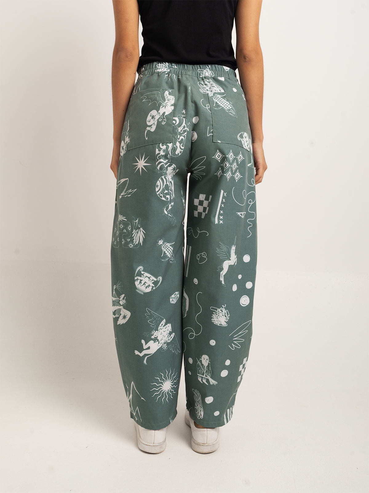 Bestias Trousers Eucalyptus