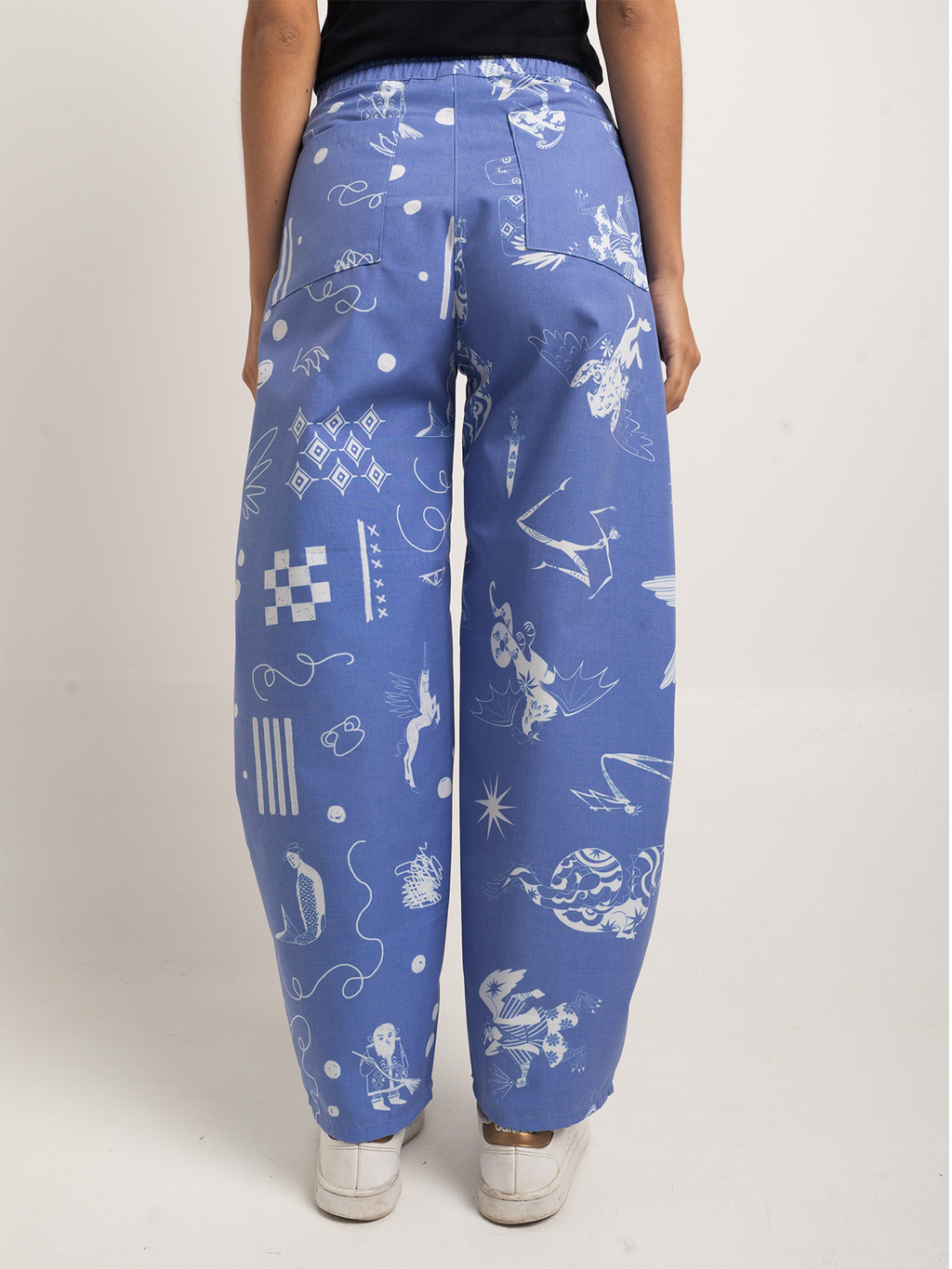 Pantalón bestias azulejo