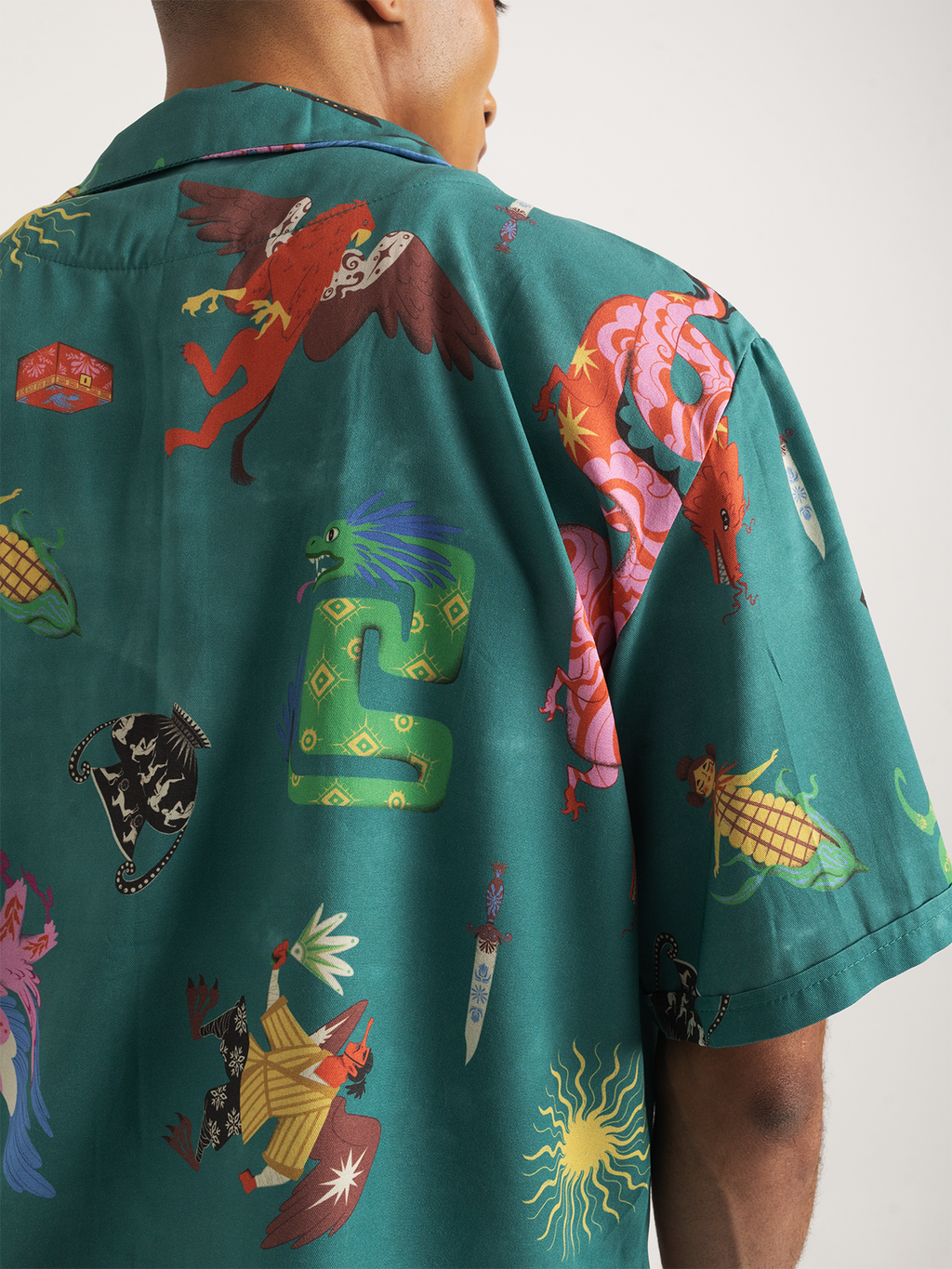 Camisa Grifo verde