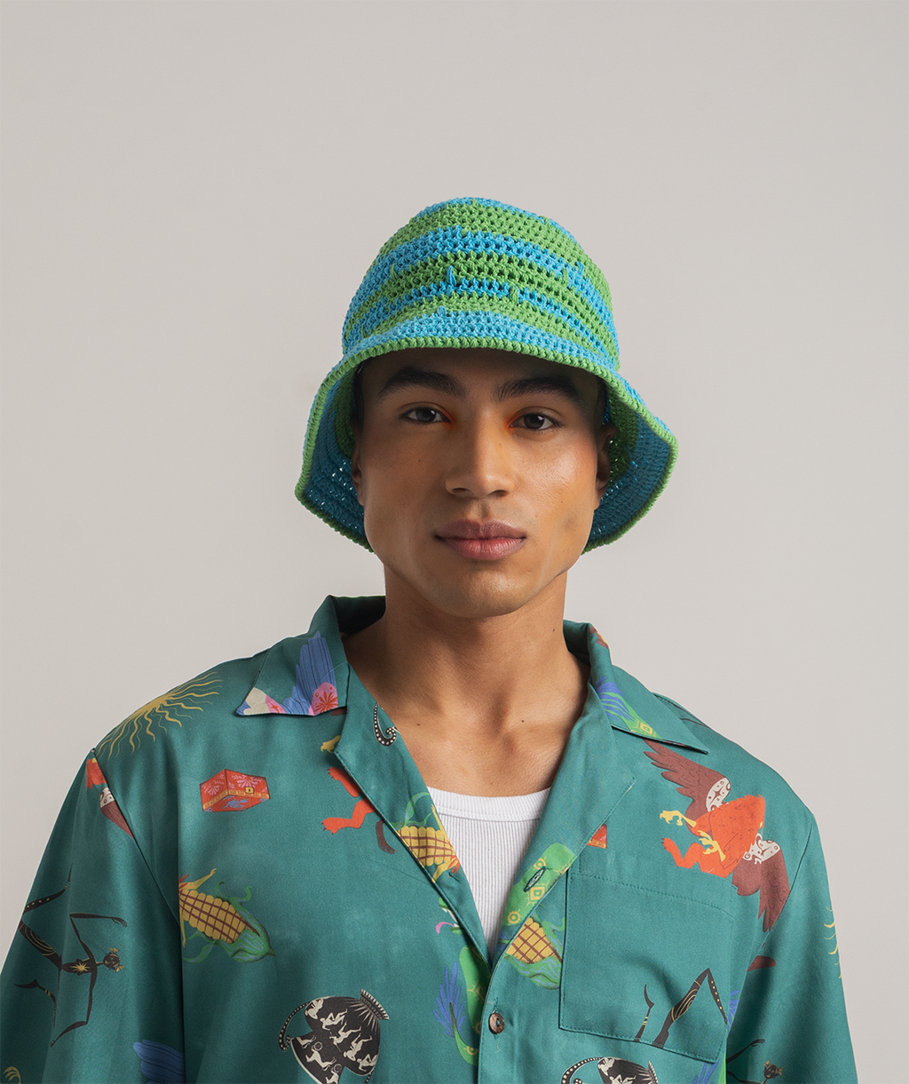 Multicolour Bucket Hat