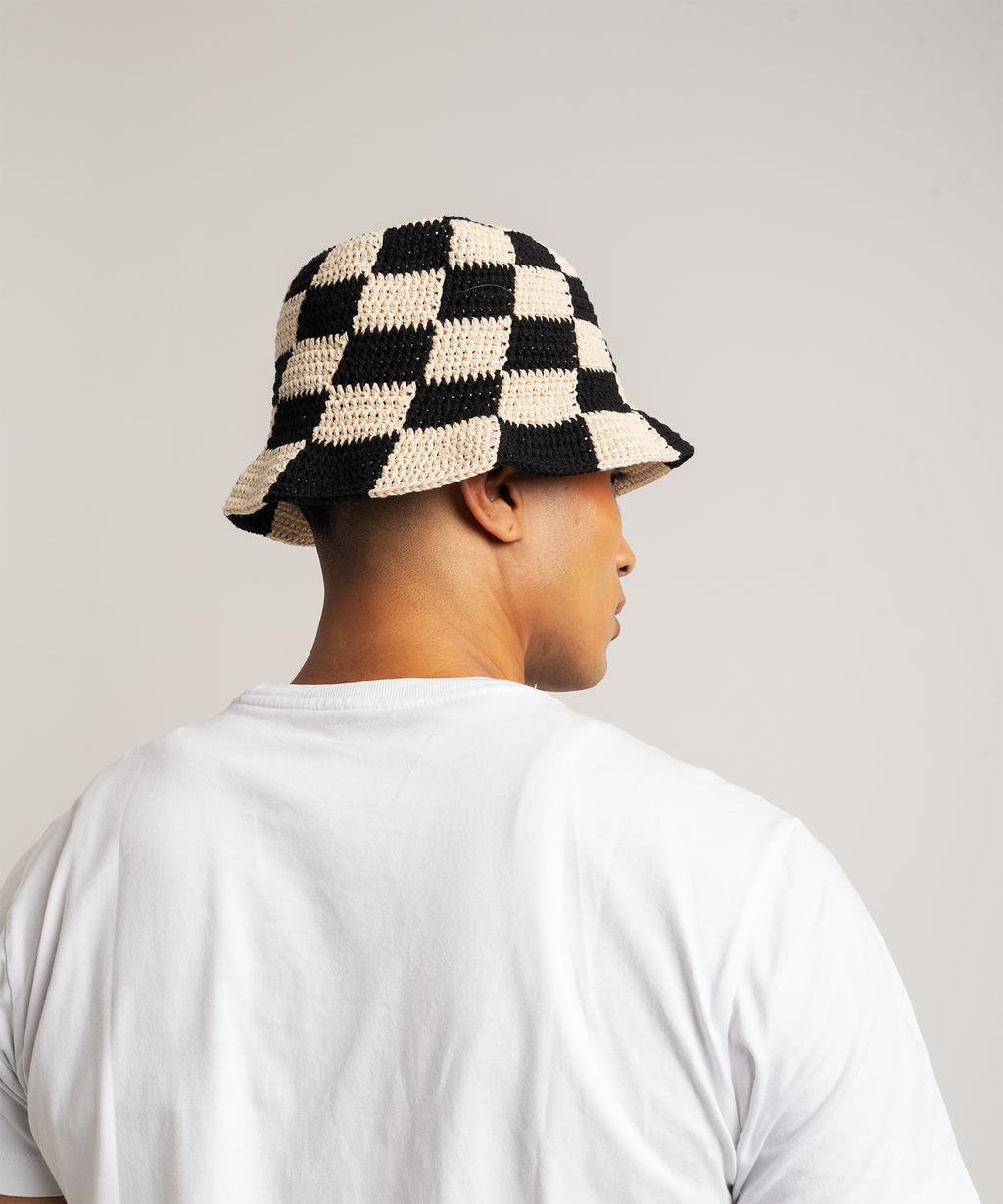 Checkered Bucket Hat