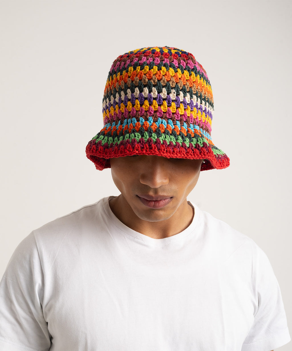 Bucket hat multicolor