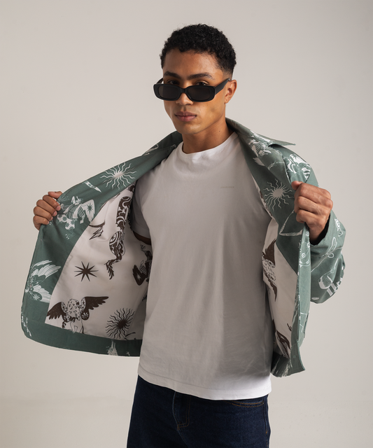 Chaqueta bestias eucalipto hombre