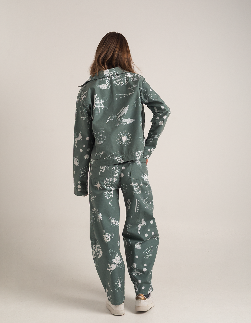 Chaqueta bestias eucalipto mujer
