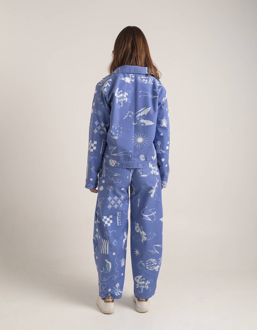 Chaqueta bestias azuleja mujer