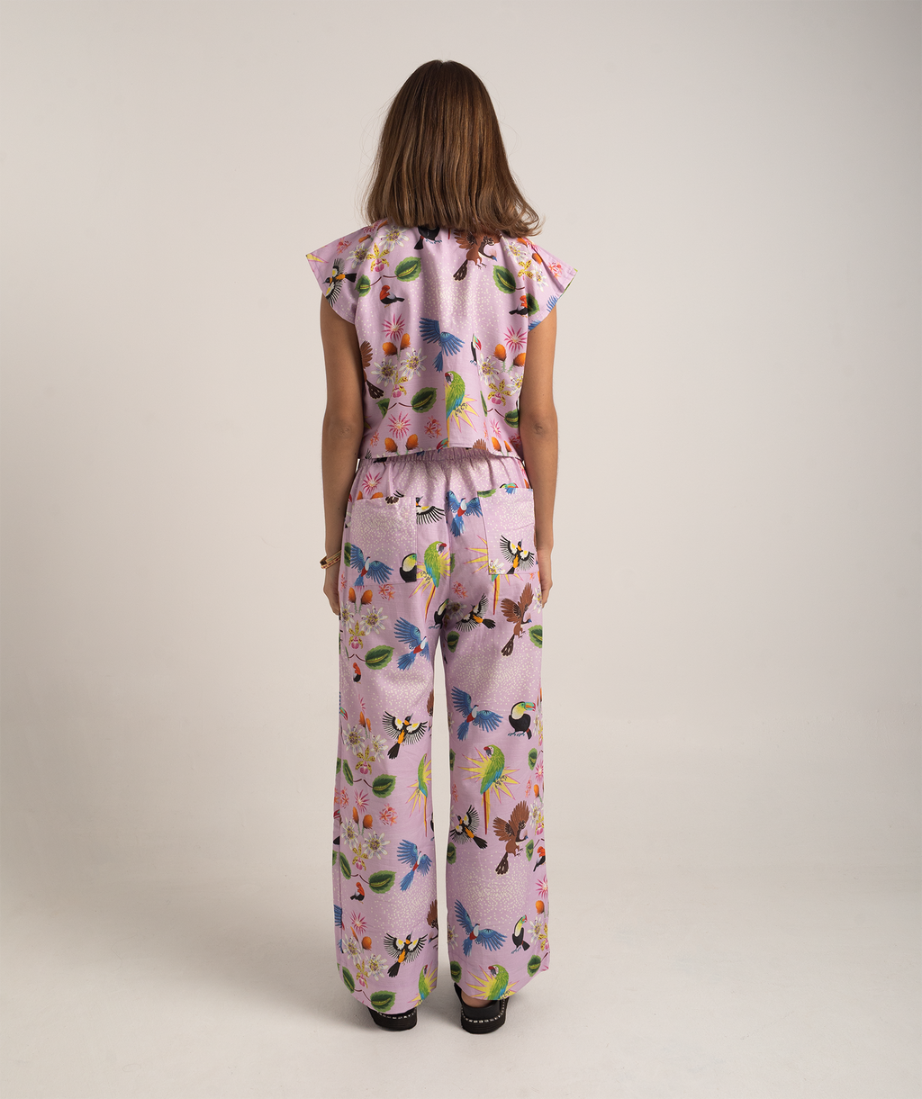 Pantalón Pasiflora lila