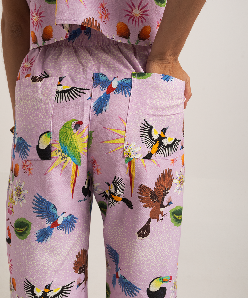 Pantalón Pasiflora lila