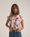 Blusa Sakura lila