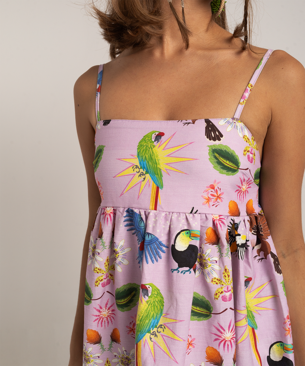 Vestido Pasiflora lila