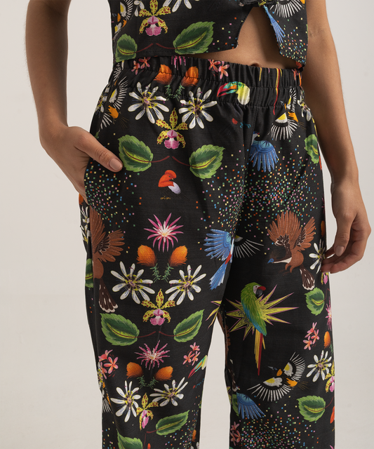 Pantalón Pasiflora negro