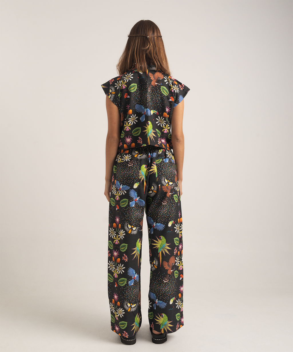 Pantalón Pasiflora negro
