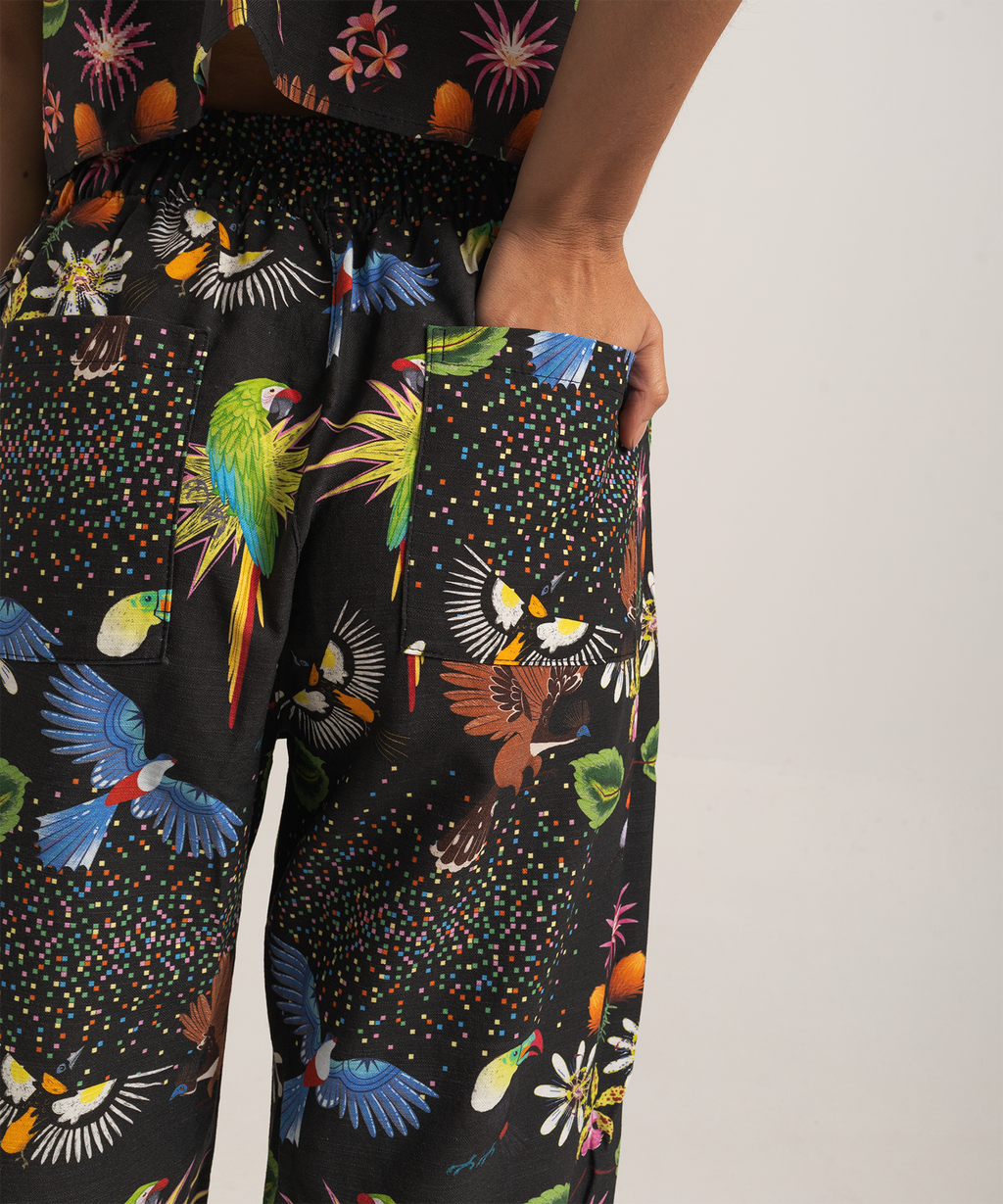 Pantalón Pasiflora negro