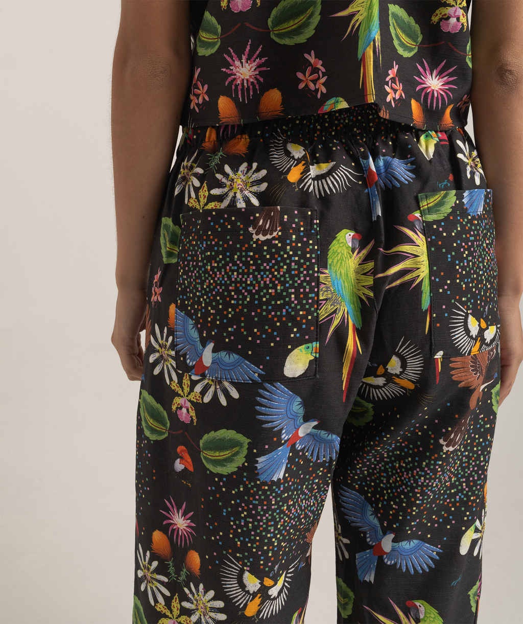 Pantalón Pasiflora negro