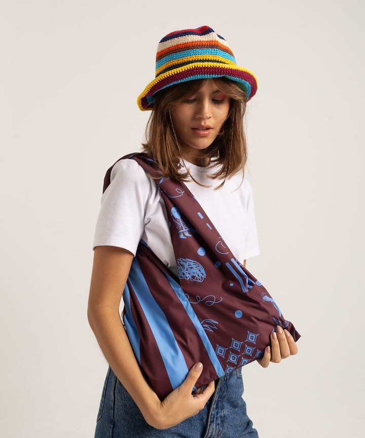 Bolsa rayas