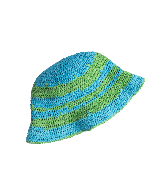 Bucket hat celeste