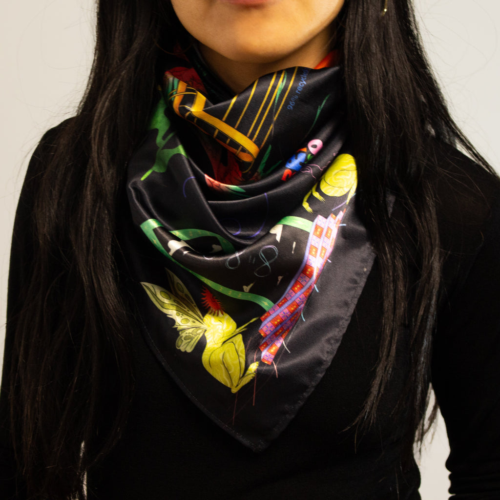 Black Onírica Scarf