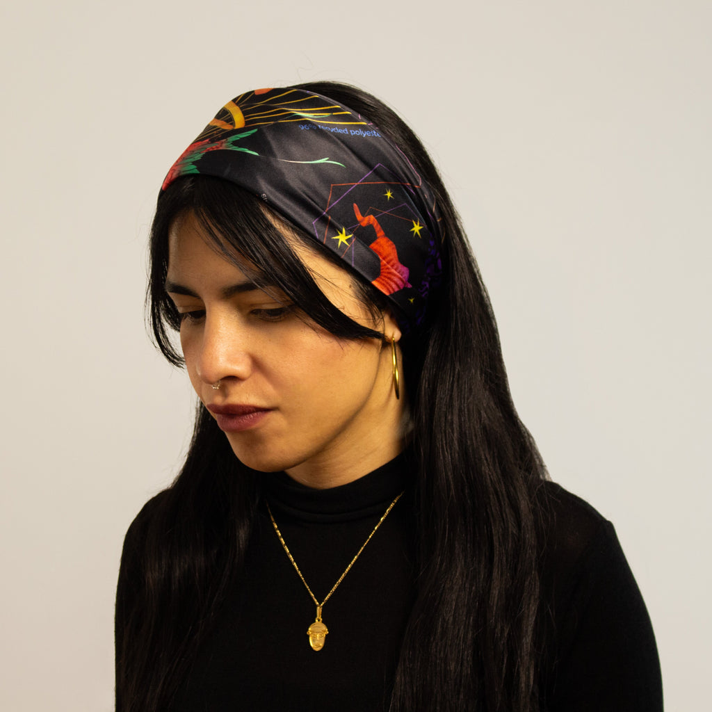 Black Onírica Scarf