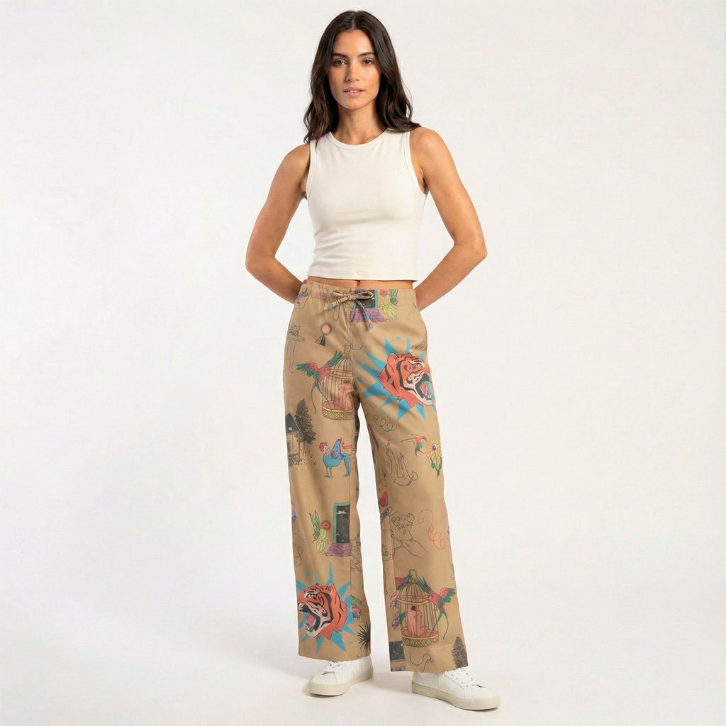 Khaki Onírica Pants