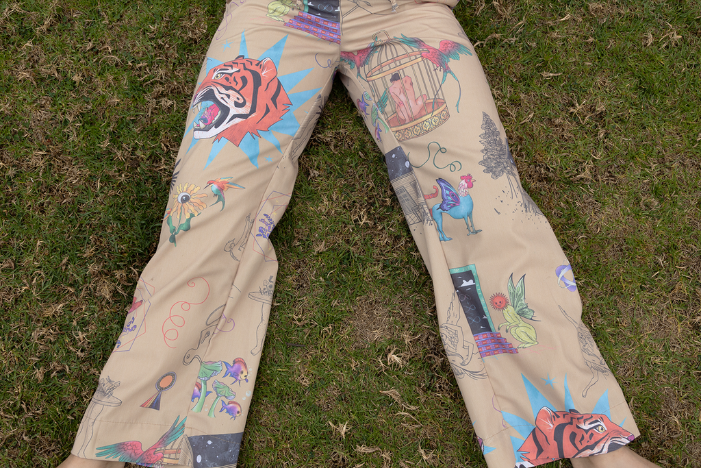 Khaki Onírica Pants